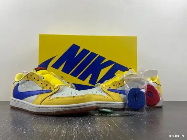 Rep TBK Canary 1 Travis Scott x Low DZ4137-700 Air Jordan OG 0325
